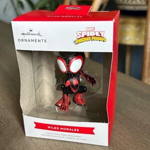 Hallmark Marvel Spidey Amazing Friends Miles Morales  Christmas Tree Ornament